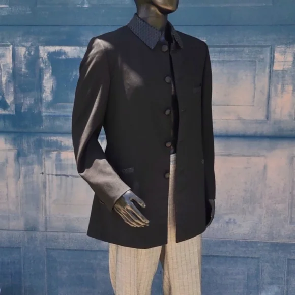 MEN'S UNIQUE HAND-TAILORED LUXURY TUXEDO BLAZER